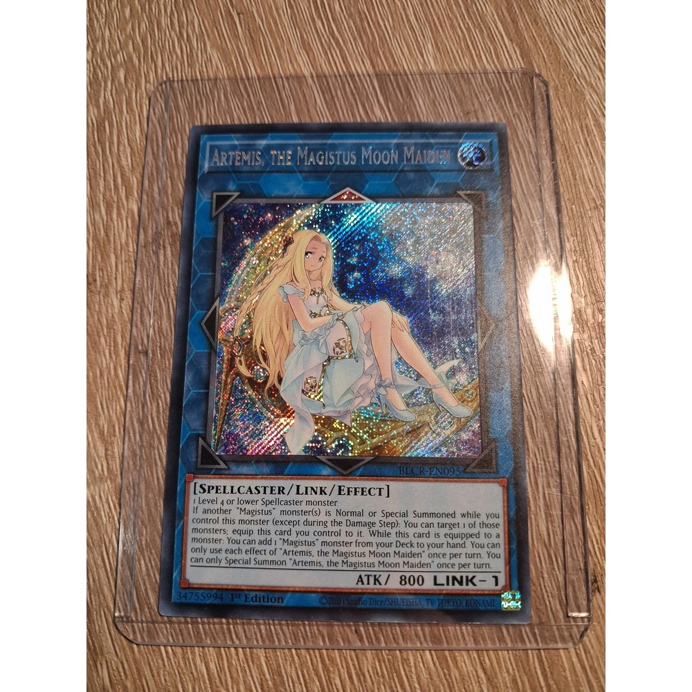 Yu-Gi-Oh Genesis Impact GEIM-EN008 Artemis Magistus Moon Maiden CR 1st Ed